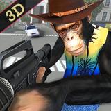 Angry Apes vs Modern Robots War 2018 ícone