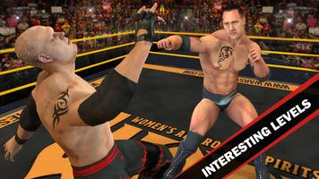 Cage Wrestling Fighting Game - Ultimate Fighter 18 تصوير الشاشة 2
