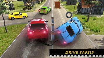 Chained Cars Simulator - Muscle Car Rival 3D imagem de tela 3