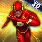Flash Superhero Games - Super Light Crime City 3D أيقونة