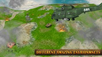 Gunship Helicopter Modern war 3d اسکرین شاٹ 1