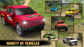 Offroad Hilux Up Hill Climb Truck Simulator 2017 ảnh chụp màn hình 3