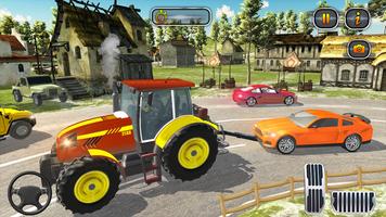 Offroad Tractor Pulling Simulator - Mudding Games Cartaz