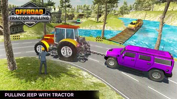 Chained Tractor Pulling Simulator - Mudding Games ảnh chụp màn hình 2