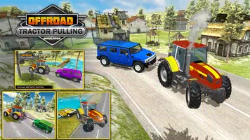 Chained Tractor Pulling Simulator - Mudding Games ảnh chụp màn hình 4