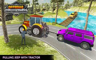 Chained Tractor Pulling Simulator - Mudding Games ảnh chụp màn hình 7