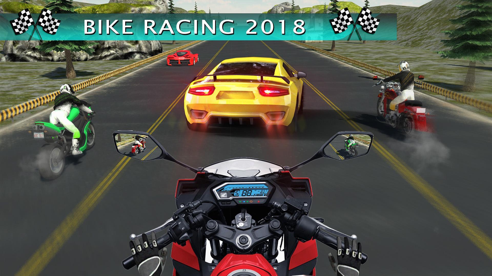 Bike race racing game. Bike Race：игры гонки. Racer 2018. Real Bike Racing. Highway car Racing Ultra 2018.