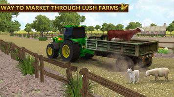 Real Tractor Farm Simulator 17  - Transport Truck screenshot 3