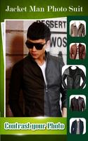 Jacket Man Photo Suit اسکرین شاٹ 1