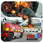 911 Airport Fire Rescue 3D ikona
