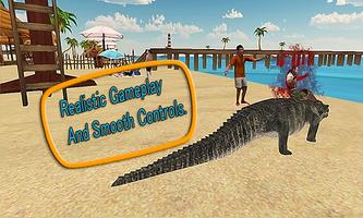 Angry Crocodile Revenge تصوير الشاشة 1