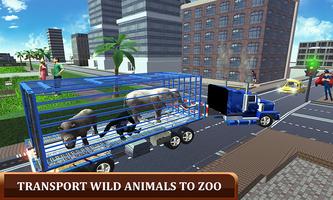 Animal Transporter Cargo Ship الملصق