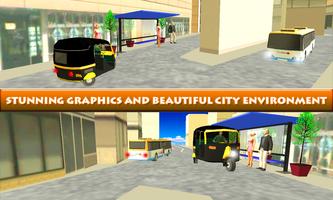 City Auto Rickshaw Driver تصوير الشاشة 3