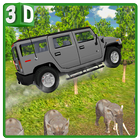 Crazy Jungle Car Stunts 3D ikona
