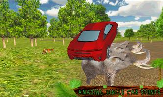 Crazy Jungle Car Stunts 3D Affiche
