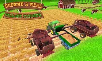 Village Farmer - Farming Simulator Plakat
