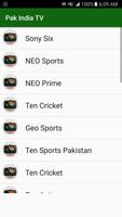 Pak India TV تصوير الشاشة 2