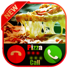 Call prank from Pizza man:fake call pizza hit 2017 आइकन