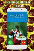 Call prank from Pizza man:fake call pizza hit 2017 पोस्टर