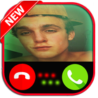 Call From Jack paul : Incoming  Fake call Prank icône