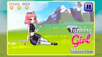 Fantasy Girl Undress capture d'écran 2