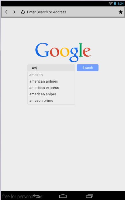 Android 3 browser Android 3 browser