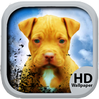 Baby Pitbull Dog Wallpapers - Puppy Background App icon