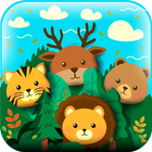 Wild Animals - Adventure Game আইকন