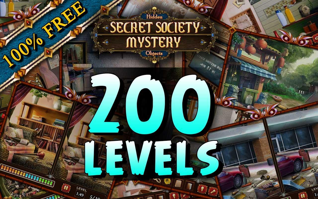 Hidden Object Games Free 200 levels : Secret for Android ...