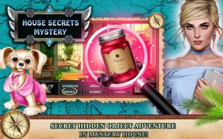 Hidden Object Games Free : House Secret Mystery الملصق