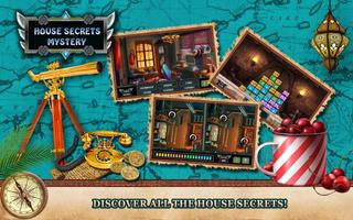 Hidden Object Games Free : House Secret Mystery captura de pantalla 2