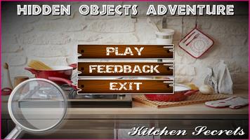 Kitchen Hidden Object Games Affiche