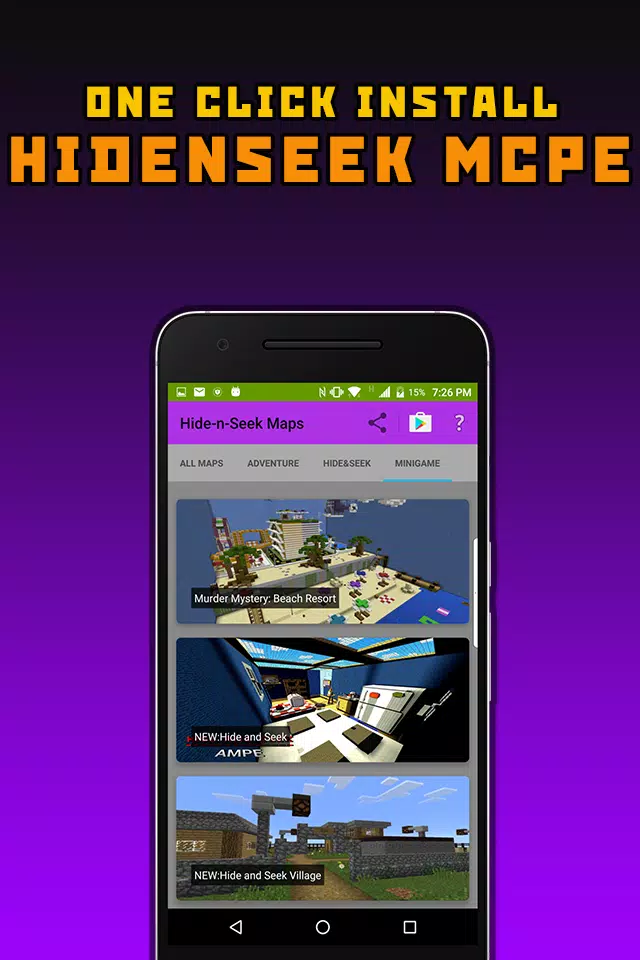 2023 Hide and Seek maps Minecraft APK Download for Android Seek Seek 