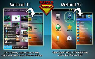 Super Vault - hide pictures تصوير الشاشة 1