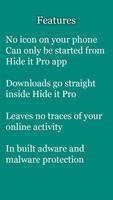 vBrowser for Hide it Pro syot layar 2