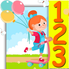 1 to 100 number counting game icono