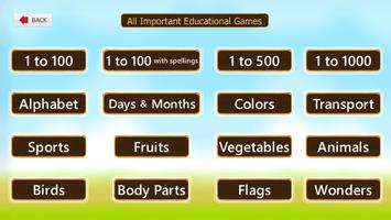 1 to 100 number counting game plakat