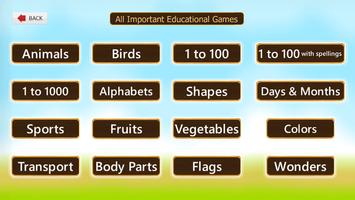 100 Animals and Birds for kids syot layar 1
