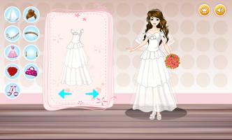 Wedding Bride - Dress Up Game capture d'écran 2