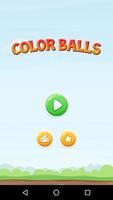 Poster Color balls - Lines Game