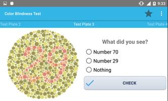 Color Blindness Test capture d'écran 3