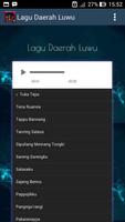 Lagu Luwu - Bugis Toraja Makassar - Lagu Lawas Mp3 capture d'écran 1