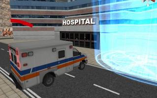 Ambulance Simulator 3D Affiche