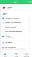 پوستر Japan weather forecast