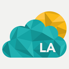 洛杉矶的天气，天气预报与气候 图标
