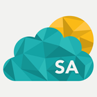 ikon Afrika Selatan ramalan cuaca