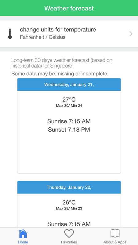Singapore Weather Guide Screens3 Singapore Weather Guide Screens3