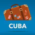 Cuba mapa off-line guia ícone