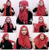 Tutorial Hijab Muslimah imagem de tela 2