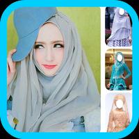 Hijab Dress Camera الملصق